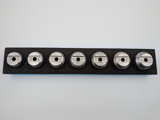 Fork Bushing Burnishing / Sizing Tool — Foam Storage Tray Set