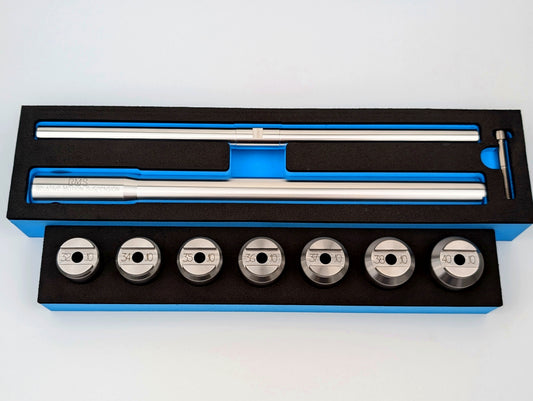 Fork Bushing Burnishing / Sizing Tool — Full Set